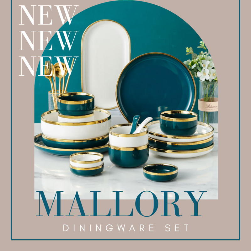 Mallory Diningware Set with Gift Box