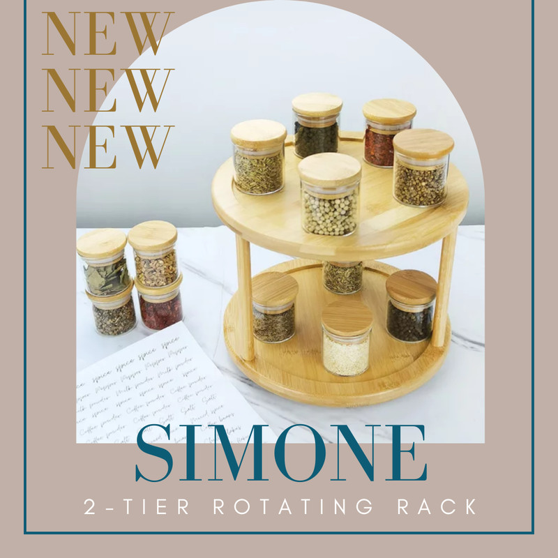 Simone 2-tier Rotating Rack